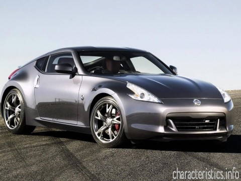 NISSAN Generation
 370z 3.7 (331 hp) automatic Technical сharacteristics
