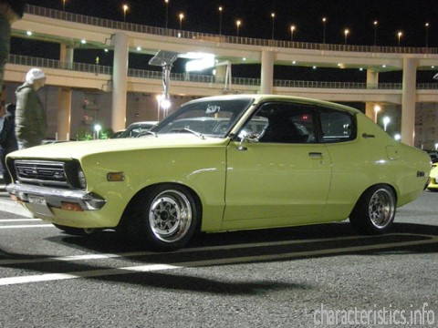 NISSAN 世代
 Datsun 120 Y Coupe (KB 210) A F II 1.2 (KLF10) (52 Hp) 技術仕様
