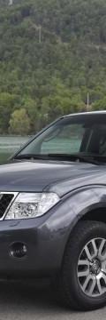 NISSAN Pathfinder III (2010 facelift) 2.5 dCi (190 Hp) Технические характеристики
