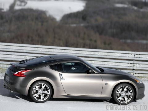 NISSAN 世代
 370z 3.7 (331 hp) automatic 技術仕様

