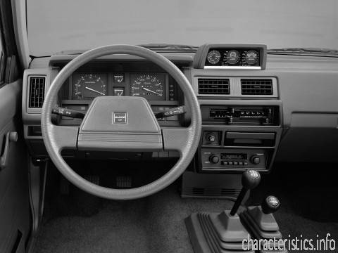 NISSAN Поколение
 Datsun (D21) 2.0 4WD (91 Hp) Технически характеристики
