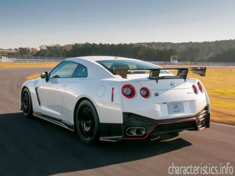 NISSAN 世代
 GT R I Restyling Nismo 3.8 AT (599hp) 4WD 技術仕様
