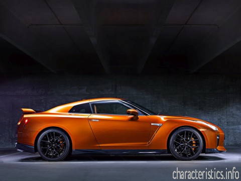 NISSAN 世代
 GT R Restyling III 3.8 AMT (565hp) 4x4 技術仕様
