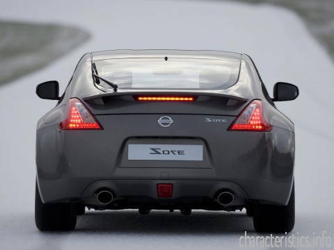 NISSAN 世代
 370z 3.7 (331 hp) automatic 技術仕様
