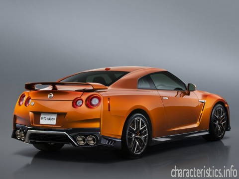NISSAN 世代
 GT R Restyling III 3.8 AMT (565hp) 4x4 技術仕様
