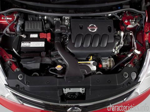 NISSAN Generation
 Tiida Hatchback 1.8i (126Hp) Τεχνικά χαρακτηριστικά
